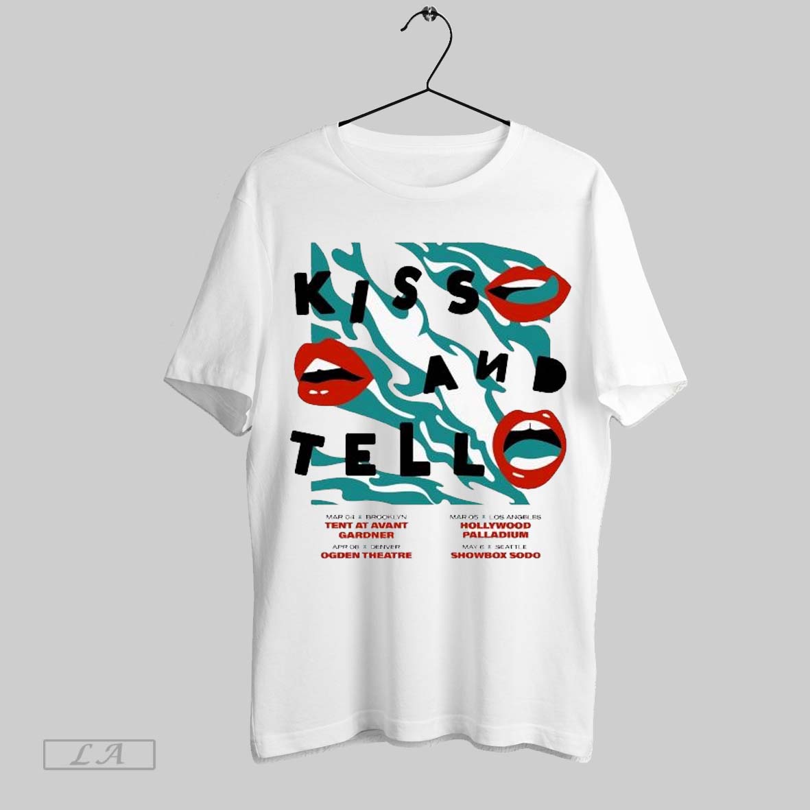 Original Sidepiece Kiss And Tell Tour T Shirt Sweatshirt Hoodie Shirt