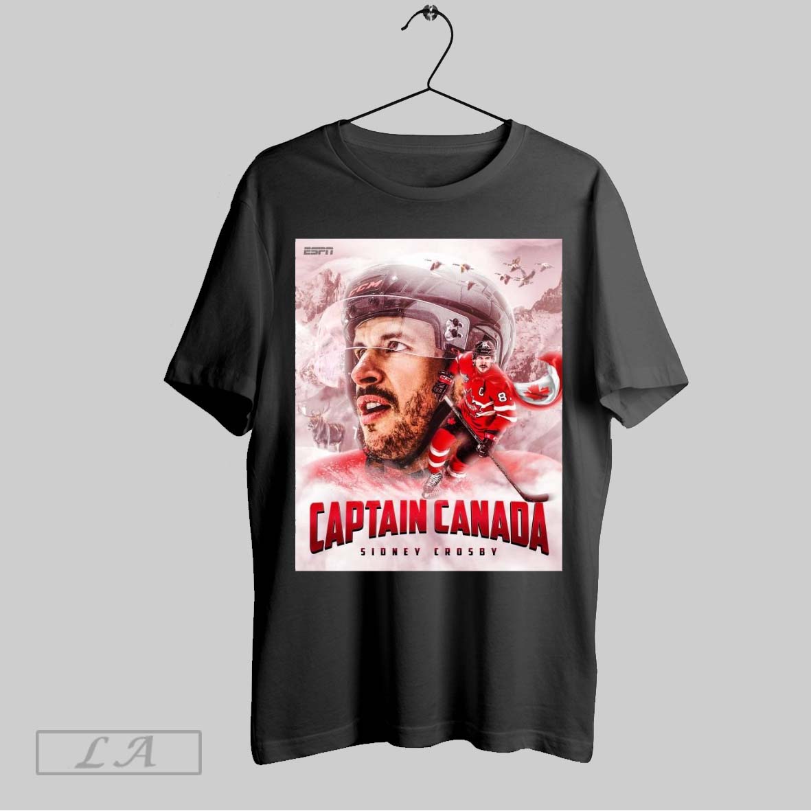 Original Sidney Crosby Captain Canada And Team Canada Are On Top Of The World Poster T Shirt Sweatshirt Tee Shirt