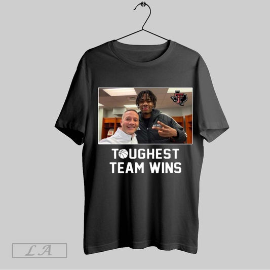 Original Texas Tech Red Raiders Toughest Team Wins Coach Grant Mccasland And Jt Toppin T Shirt Sweatshirt Hoodie Shirt