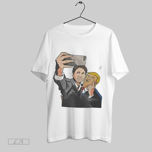 Original Trump And Trudeau Selfie Meme T Shirt Sweatshirt Hoodie Shirt