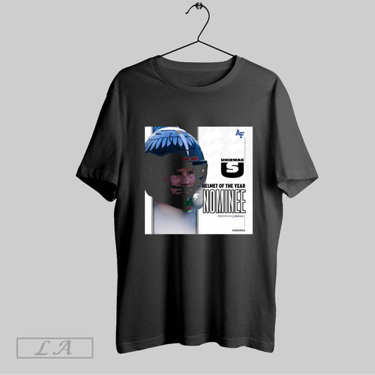 Original Uniswag Helmet Of The Year Nominee Air Force Football Best Helmet Of The 2024 College Football Season Poster T Shirt Sweatshirt Hoodie Shirt