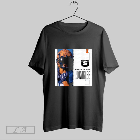 Original Uniswag Helmet Of The Year Nominee Illinois Football Best Helmet Of The 2024 College Football Season Poster T Shirt Sweatshirt Hoodie Shirt
