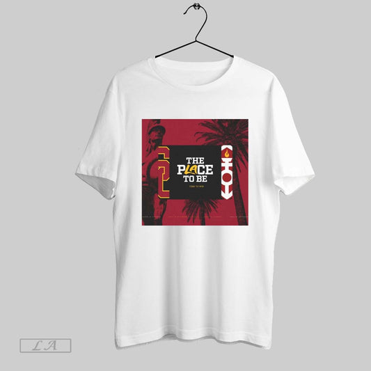 Original Usc Trojans The Place To Be Time To Win Univ Of Southern California House Of Victory Poster T Shirt Sweatshirt Hoodie Shirt