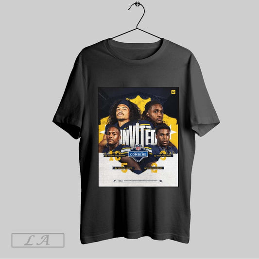 Original Woodson Harris Buchanan Williams California Golden Bears Football Invited 2025 Nfl Scouting Combine Lucas Oil Stadium Poster T Shirt Sweatshirt Hoodie Shirt