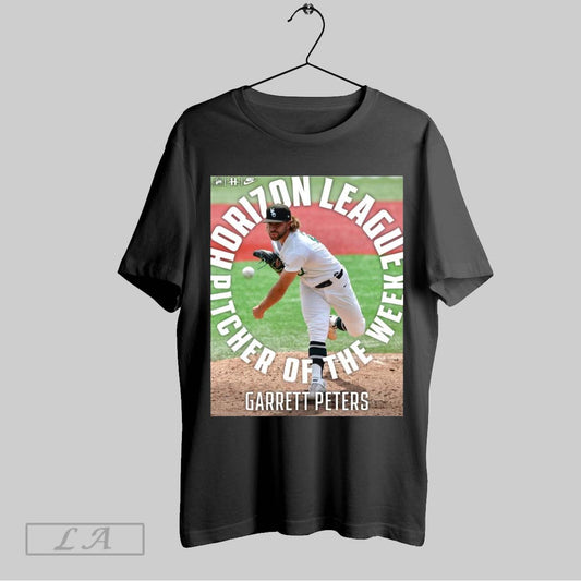 Original Wright State Raiders Baseball Garrett Peters Horizon League Battle Of The Week 2025 Season Poster T Shirt Sweatshirt Tee Shirt