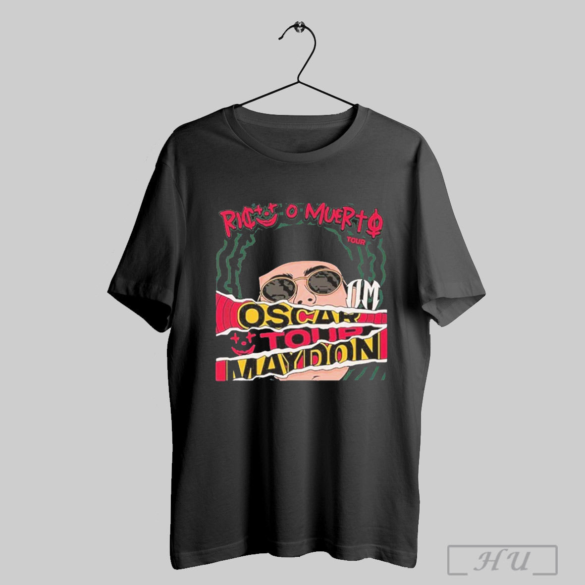 Oscar Maydon Event Poster Rico O Muerto Tour 2025 T Shirt Sweatshirt