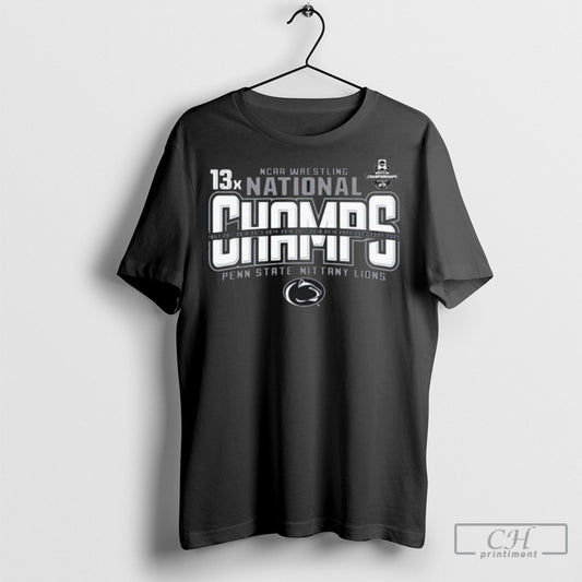 Penn State Nittany Lions 2025 Wrestling National 13x Champions Shirt Sweatshirt Poster