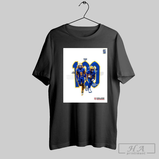 Pitt Panthers Football Kyle Louis And Desmond Reid Top 100 Returning College Football Players 2025 Poster T Shirt