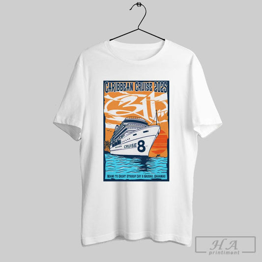 Poster 311 Cruise 8 Caribbean Cruise 2025 Miami To Great Stirrup Cay And Nassau Bahamas T Shirt