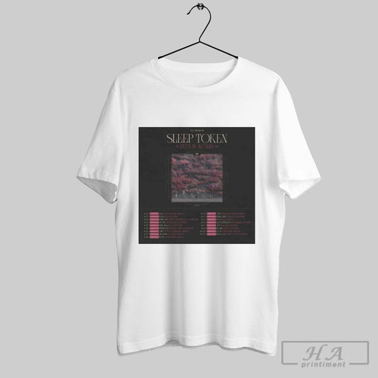 Poster Aeg Presents Sleep Token The Even In Arcadia Tour 2025 September 16 1 Sold Out Ga Gas South Arena T Shirt