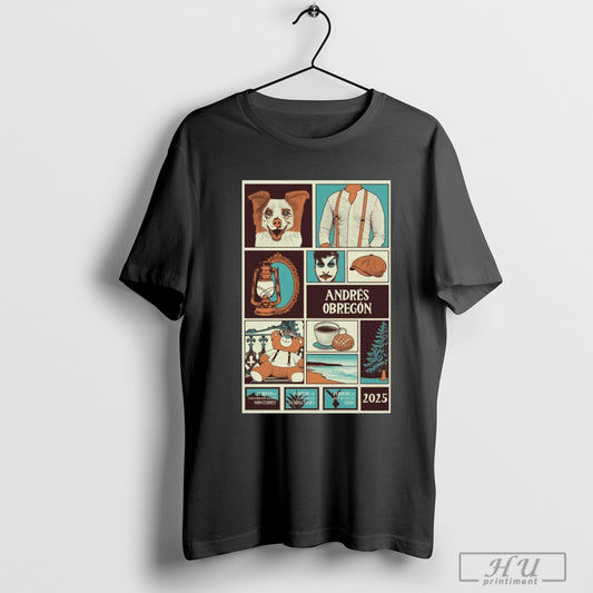Poster Andres Obregon February 2025 Shows 2 8 Escenario Gnp Seguros Monterrey T Shirts Sweatshirt