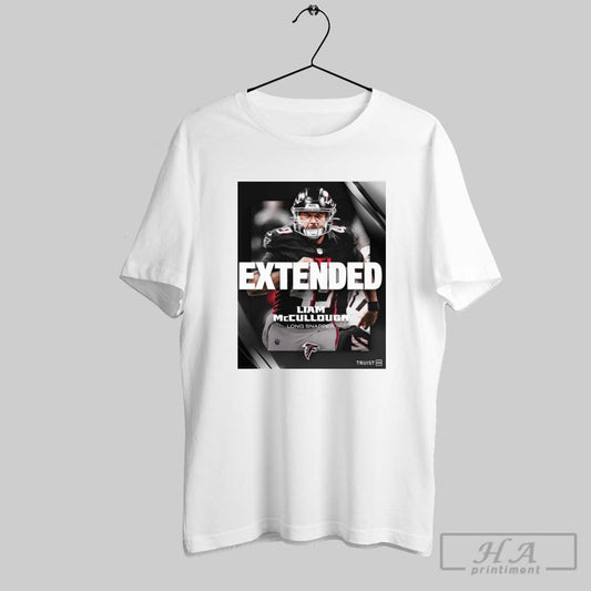 Poster Atlanta Falcons Football Nfl 2025 Extended Liam Mccullough Long Snapper T Shirt