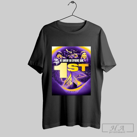 Poster Best Atmosphere In The Nfl Gameday Fan Experience Rank 1st 2024 Voice Of The Fan Survey T Shirt