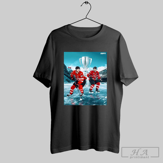Poster Canada Win The 4 Nations Face Off In Overtime 2025 Espn T Shirt