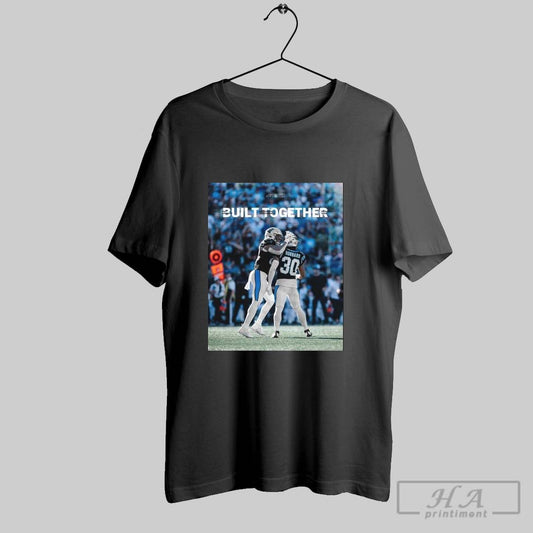 Poster Carolina Panthers Football Nfl Tommy Tremble Built Together Still Showing Up Keep Pounding Forever Other T Shirt