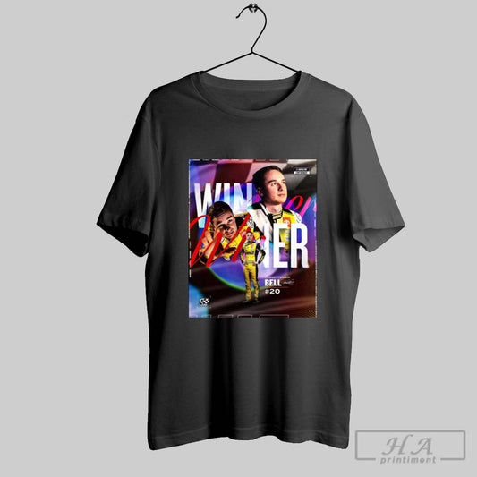 Poster Christopher Bell Wins At Atlanta Motor Speedway Nascar Cup Series Signature T Shirt