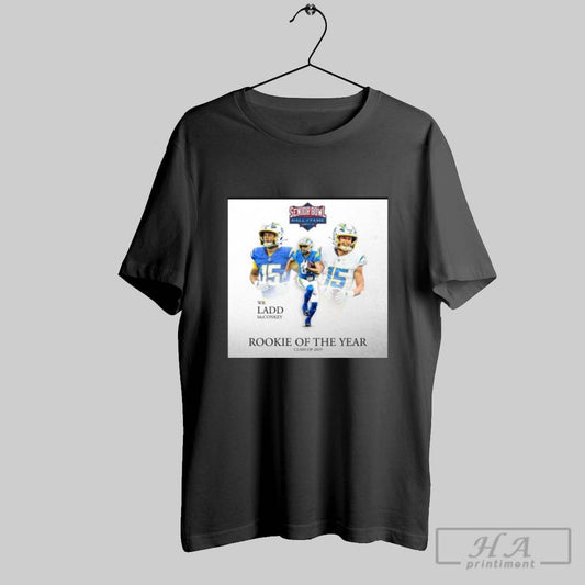 Poster Congrats To Former Georgia Wr Ladd Mcconkey On Being Named As The Senior Bowl Co Offensive Rookie Of The Year T Shirt