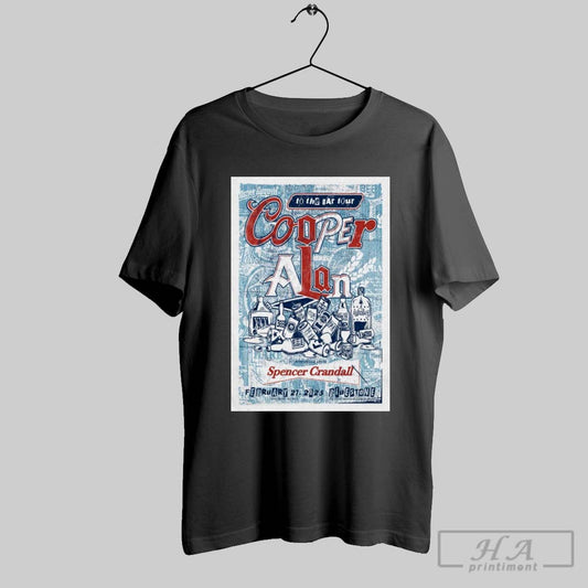 Poster Cooper Alan To The Bar Tour February 27 2025 Bluestone Columbus Oh T Shirt