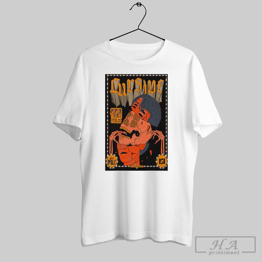 Poster Cursive Paper Tiger In San Antonio Tx 2 20 2025 T Shirts