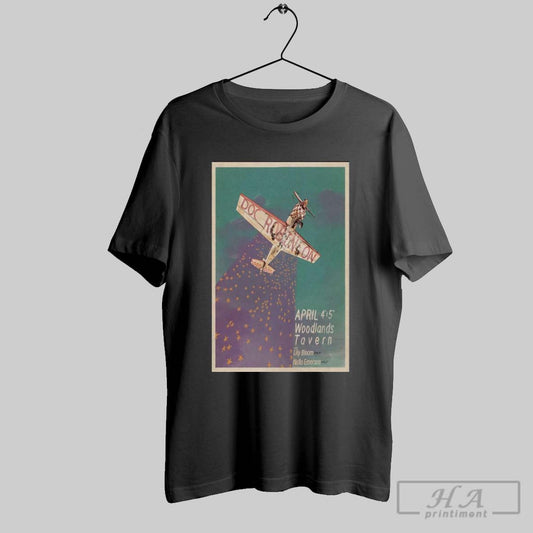 Poster Doc Robinson Woodlands Tavern In Columbus Oh April 4 5 2025 Tour With Lily Bloom And Hello Emerson T Shirt