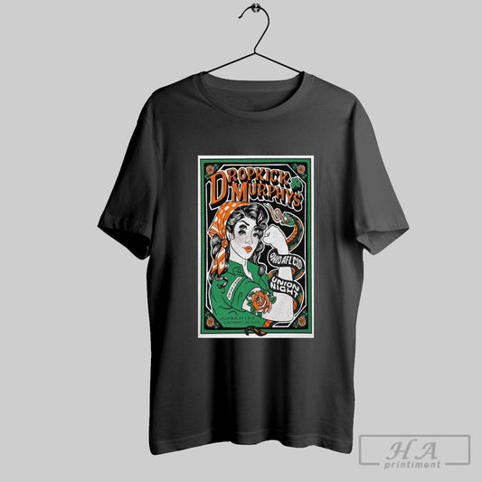 Poster Dropkick Murphys March 2 2025 The Andrew J Brady Music Center Cincinnati Oh T Shirt
