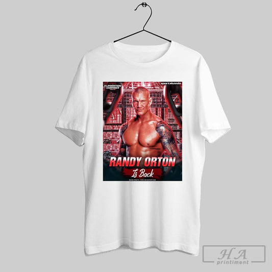 Poster Elimination Chamber Toronto Randy Orton Is Back The Voices Ring Around Rogers Centre Wwe 2025 T Shirt
