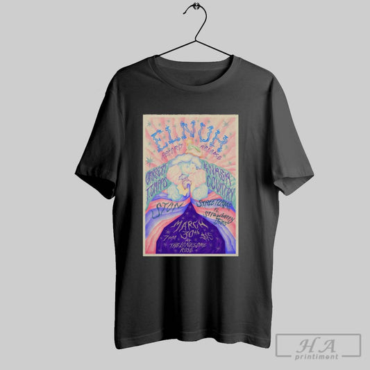 Poster Elnuh Record Release The Lonesome Rose In San Antonio Tx 03 30 2025 T Shirt