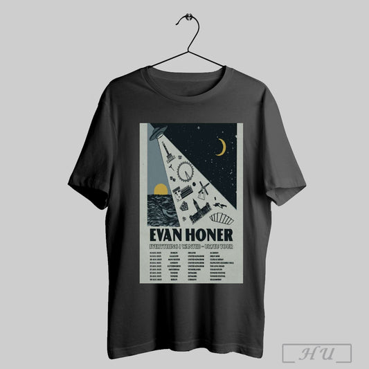 Poster Evan Honer Everything I Wanted Uk Eu Tour August 2025 T Shirt Sweatshirt