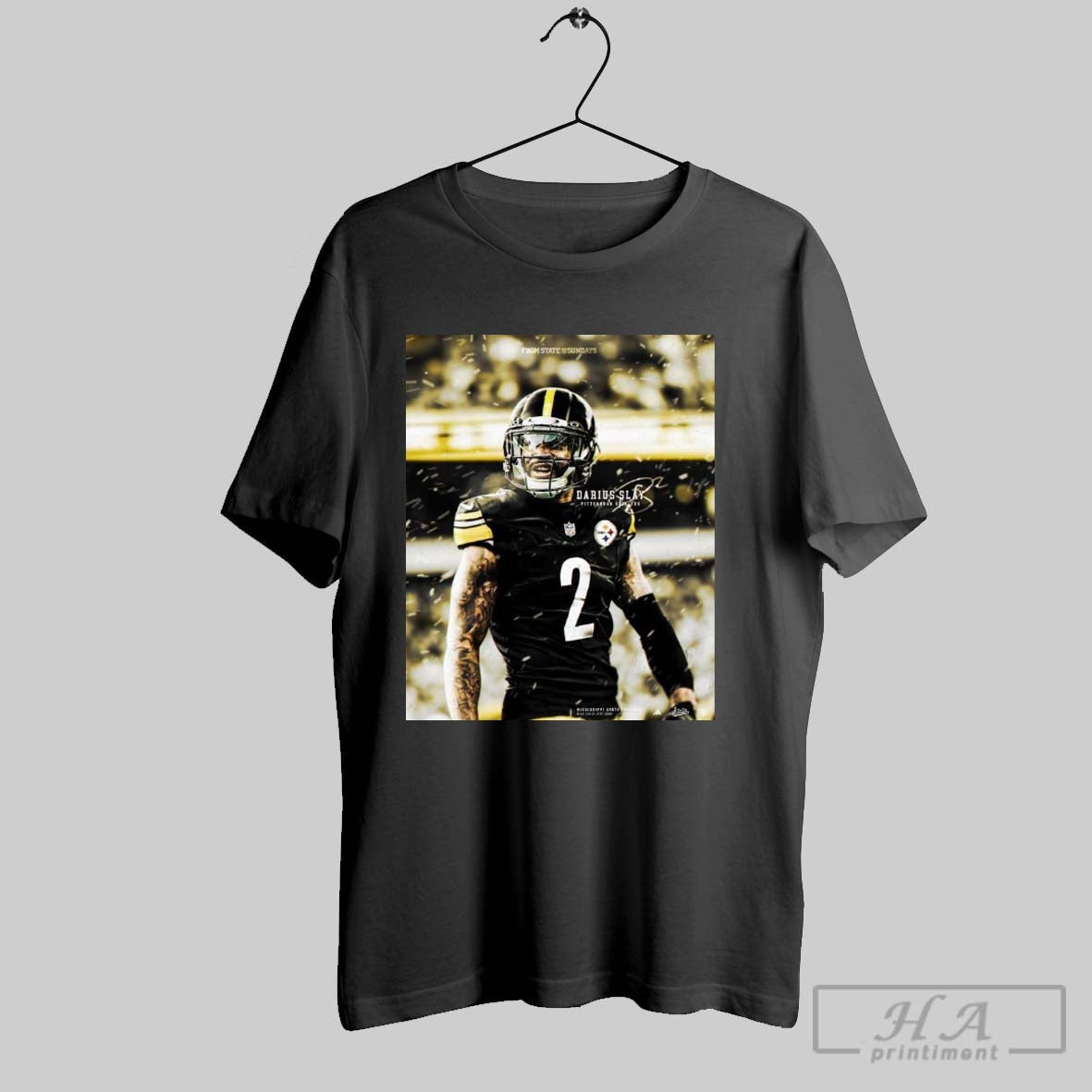 Poster From The Super Bowl To The Steel City Darius Slay Is Heading To Pittsburgh Steelers Nfl Signature T Shirt