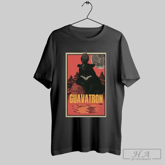Poster Guavatron Spring Tour 2025 03 08 Terra Fermata Stuart Fl Guavafest 03 23 Sarbez St Augustine Fl T Shirt