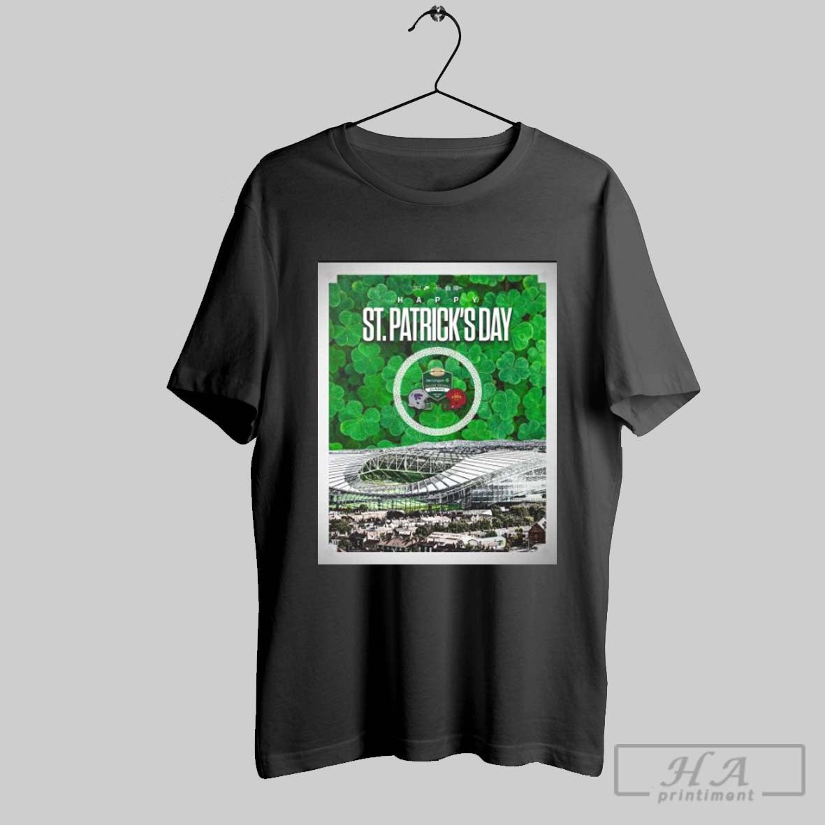 Poster Happy St Patricks Day Aer Lingus Iowa State Cyclones Football Vs Kansas State Wildcats 2025 T Shirt