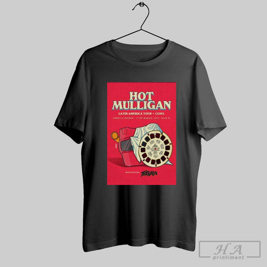 Poster Hot Mulligan Play At Foro La Piedad In Mexico City Mexico On March 27 2025 Event T Shirt