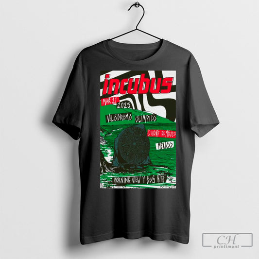 Poster Incubus Showcenter Complex Monterrey Mx March 21 2025 Shirt Sweatshirt Poster