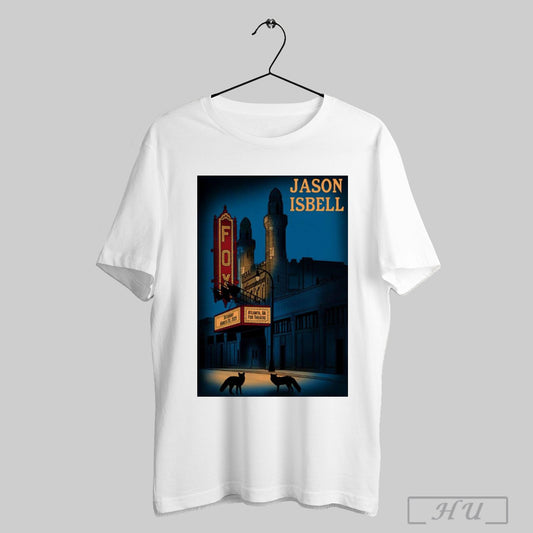 Poster Jason Isbell California March 29 2025 Event Atlanta Ga Fox Theatre T Shirt Sweatshirt