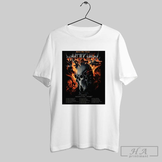 Poster June 2025 European Festival Co Headline Shows With Northlane And 2 Headline Shows In Munich And Tilburg T Shirt