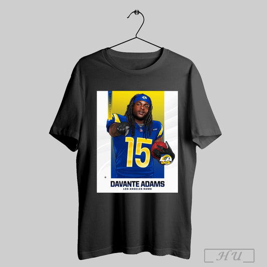 Poster Las Newest Star Davante Adams Los Angeles Rams Football Nfl 2025 T Shirts Sweatshirt