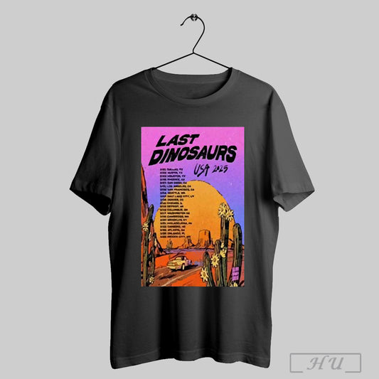 Poster Last Dinosaurs Usa Tour 2025 T Shirt Sweatshirt