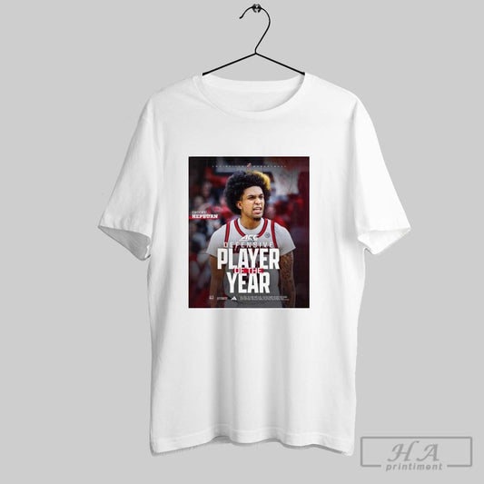 Poster Louisville Cardinals Mens Basketball Chucky Hepburn Is The Acc Defensive Player Of The Year Year Signature T Shirt