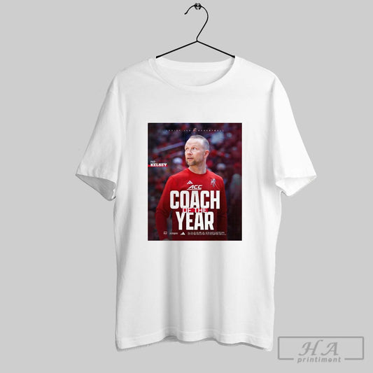 Poster Louisville Cardinals Mens Basketball Pat Kelsey Is The Acc Coach Of The Year Signature T Shirt