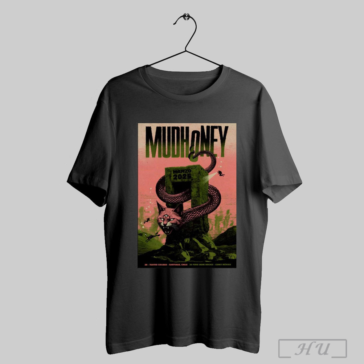 Poster Mudhoney Foro Indie Rocks Mexico March 30 2025 T Shirt Sweatshirt
