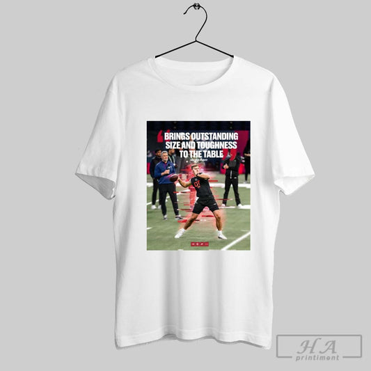 Poster Ohio State Football Brings Outstanding Size And Toughness To The Table Lance Zierlein T Shirt