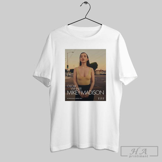Poster Oscar Winner Mikey Madison The 25 Year Old Anora Star Won The Academy Award For Best Actress 2025 T Shirt