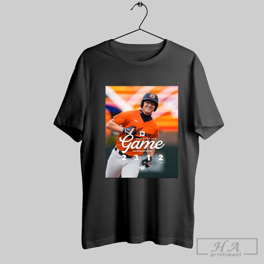 Poster Player Of The Game Ike Irish Auburn Tigers Baseball Vs Wright State 2h 3r 1hr 2rbi Signature T Shirt
