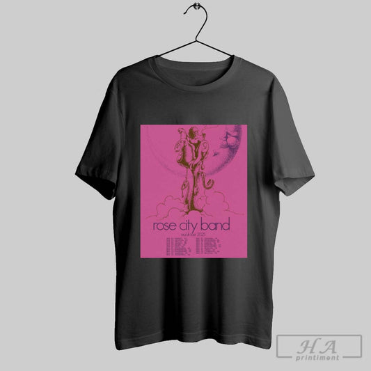 Poster Rose City Band Eu Uk Tour 2025 Apr 24 Prague Cz Apr 25 Leipzig De Apr 26 Berlin De T Shirt
