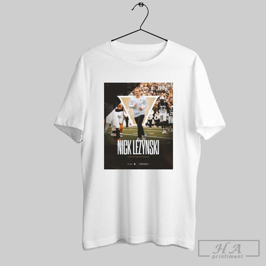 Poster Sec Vanderbilt Football Steve Gregory Has Been Elevated Nick Lezynski To Co Defensive Coordinator T Shirt