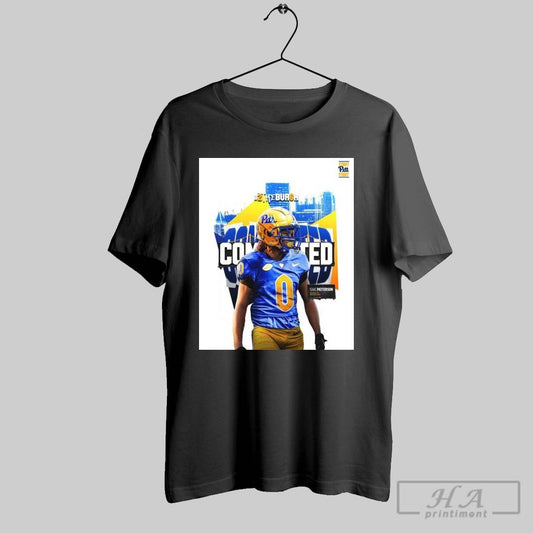 Poster Safety Isaac Patterson Committed 2thebur6h Pittsburgh Panthers Football Fight Pitt Fight T Shirt