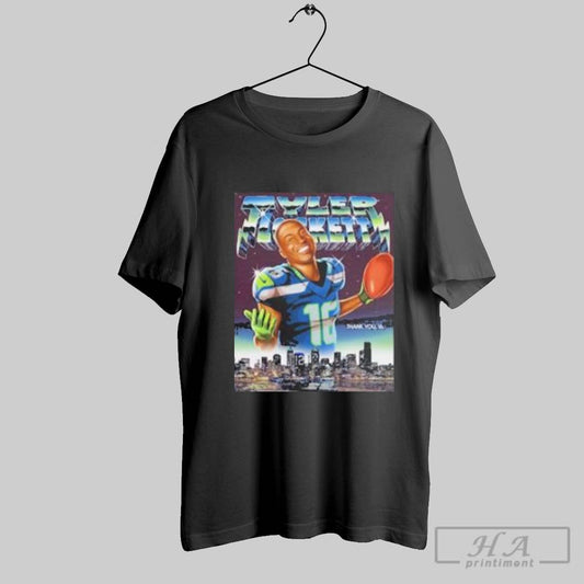 Poster Seattle Seahawks Nfl Football Thank You 16 Tyler Lockett Seattle Will Always Be Home Shirt