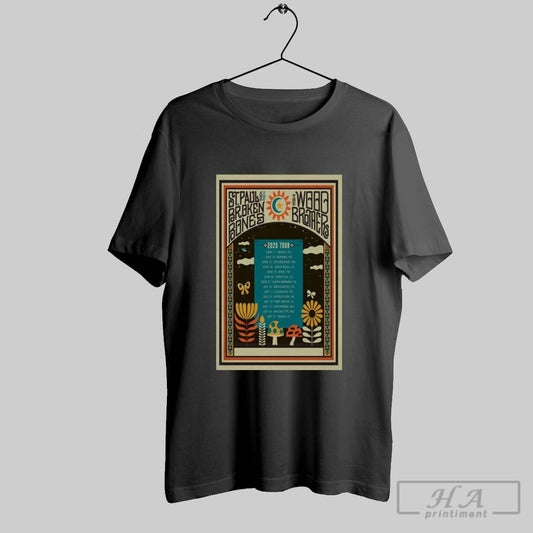 Poster St Paul And The Broken Bones Tour 2025 Jun 11 Diwon Co Jun 14 Bonner Mt Jun 15 Woodinville Wa T Shirt