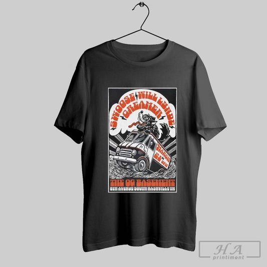 Poster Swoose With Will Lynde And Creamer March 21 2025 The Basement East Nashville Tn T Shirt