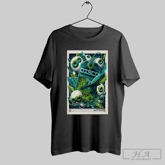 Poster The Disco Biscuits The Bubble Tour Mar 13 15 2025 Washington De The Queen Sayreville Nj Starland Ballroom T Shirt